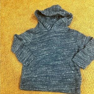 Gap Boys 3 Years Lightweight Blue Speckled Hooded Sweater